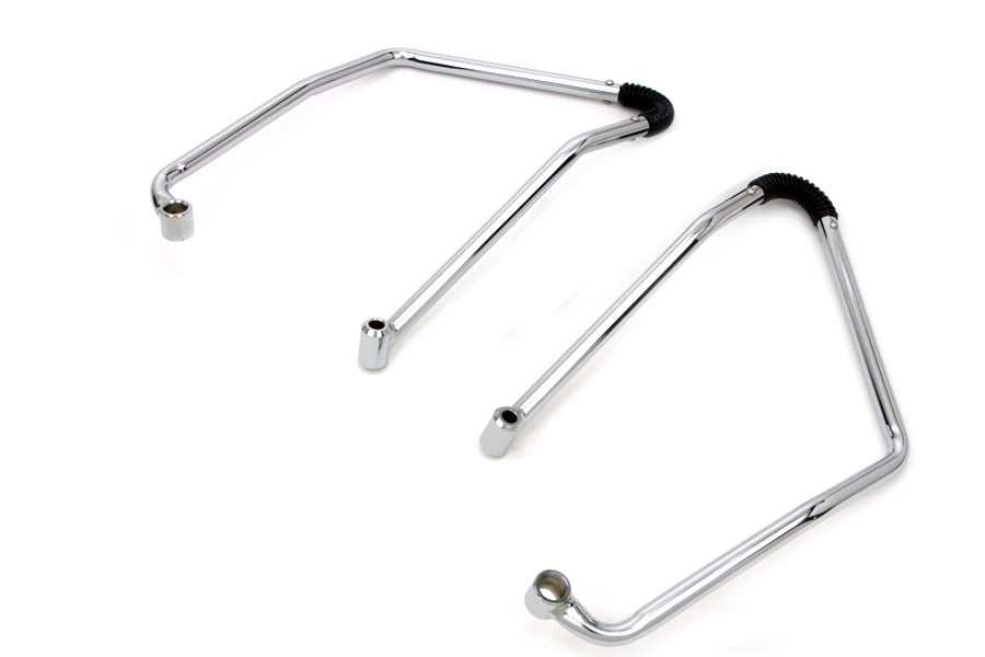 HARLEY Chrom verstellbares Satteltaschen-Halterungs-Set Passend für 0-  Custom, Anwendung