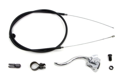 HARLEY Chrome Brake Handle Cable Kit Fits 1928-1929 J,   1930-1936 VL,   1936-1940 EL,   1936-1940 U
