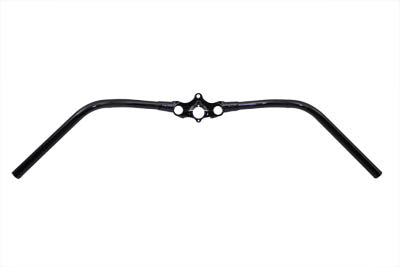 HARLEY Offset Spring Fork 1 inch Handlebar Black fits 1946-1948 FL,  1946-1948 UL,