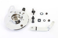 HARLEY 45 Zoll Hinterradbremsankerplatten-Kit Chrom Passend für 1941-1952 W,