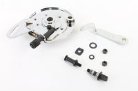 HARLEY 45 Zoll Hinterradbremsankerplatten-Kit Chrom Passend für 1941-1952 W,