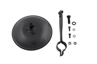 HARLEY Replica 5 inch Round Mirror Black fits 1936-1940 EL,   1941-1945 FL,   1934-1936 VL,   1934-1952 WL,   1934-1957 G,   1937-1948 UL,