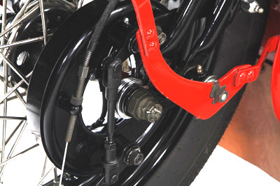 HARLEY Chrom-Radkappe Passend für 1936-1957 WL, 1941-1948 FL, 1936-1948 UL, 1941-1957 G,