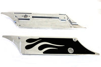 HARLEY Saddlebag Latch Cover Set fits 1993-2013 FLT,