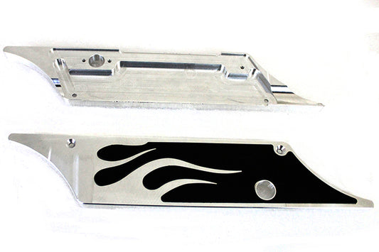 HARLEY Saddlebag Latch Cover Set fits 1993-2013 FLT,