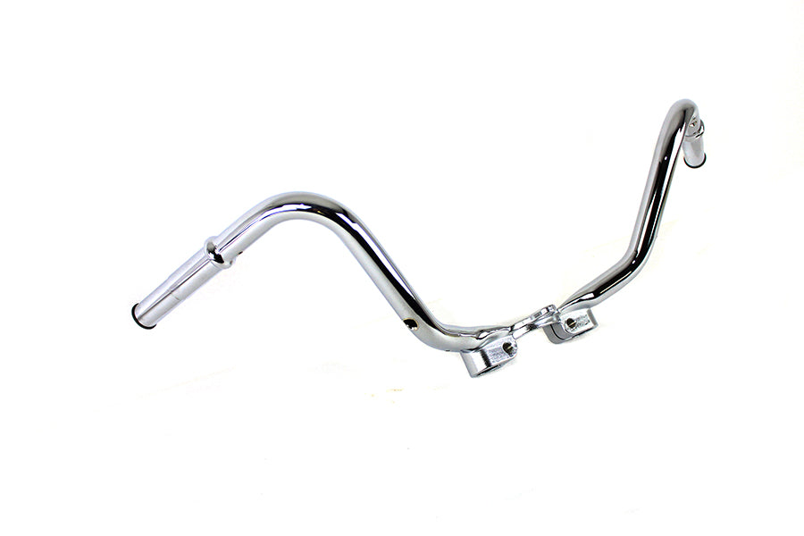 HARLEY WR Hillclimber Spring Fork Inline Handlebar Chrome fits 1936-1945 EL,  1936-1952 W,  1941-1945 FL,