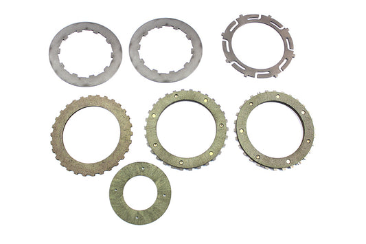 HARLEY Replica Clutch Plate Set fits 1936-1940 EL,   1936-1940 UL,