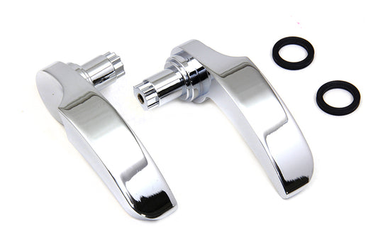 HARLEY Chrome Saddlebag Handle Kit Fits 2014-UP FLT,