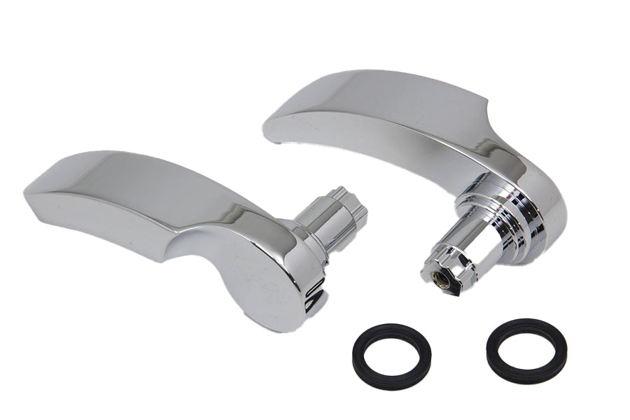 HARLEY Chrom-Satteltaschengriff-Kit passend für 2014-UP FLT,