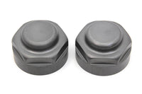 HARLEY Servi-Car Hub Cap Set Parkerized fits 1932-1934 G,