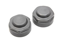 HARLEY Servi-Car Hub Cap Set Parkerized fits 1932-1934 G,