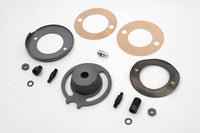 HARLEY Parkerized Bremsankerplatten-Abdeckungsset passend für 1930-1952 WL,