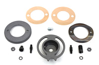 HARLEY Parkerized Bremsankerplatten-Abdeckungsset passend für 1930-1952 WL,