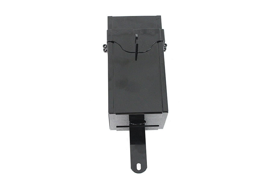 HARLEY Black Powder Coated Battery Box Fits 1940-1963 G,