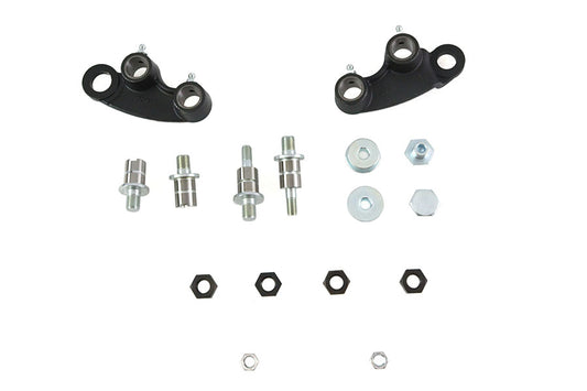 HARLEY Spring Fork Rocker Set Black Fits 1937-1939 UL,   1930-1936 VL,   1936-1939 EL,