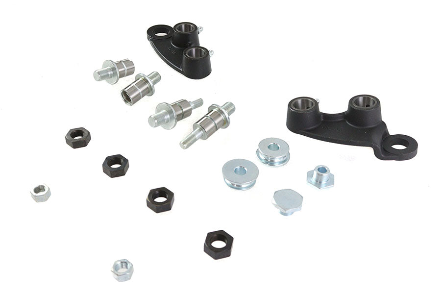 HARLEY Spring Fork Rocker Set Black Fits 1937-1939 UL,   1930-1936 VL,   1936-1939 EL,