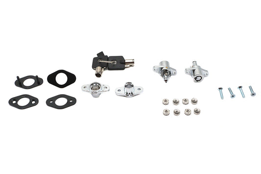 HARLEY Universal Saddlebag Lock Kit Fits 0-  All, models except FLHRC/FLHRS