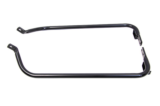 HARLEY Lower Saddlebag Guard Set Black Fits 2004-2008 FLTR,   2004-2008 FLHRS,   2006-2008 FLHRX,