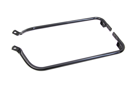 HARLEY Lower Saddlebag Guard Set Black Fits 2004-2008 FLTR,   2004-2008 FLHRS,   2006-2008 FLHRX,