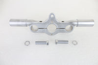 HARLEY Top Triple Tree Inline Satin Nickel Fits 1936-1940 EL,   1941-1945 FL,   1929-1952 WL,   1929