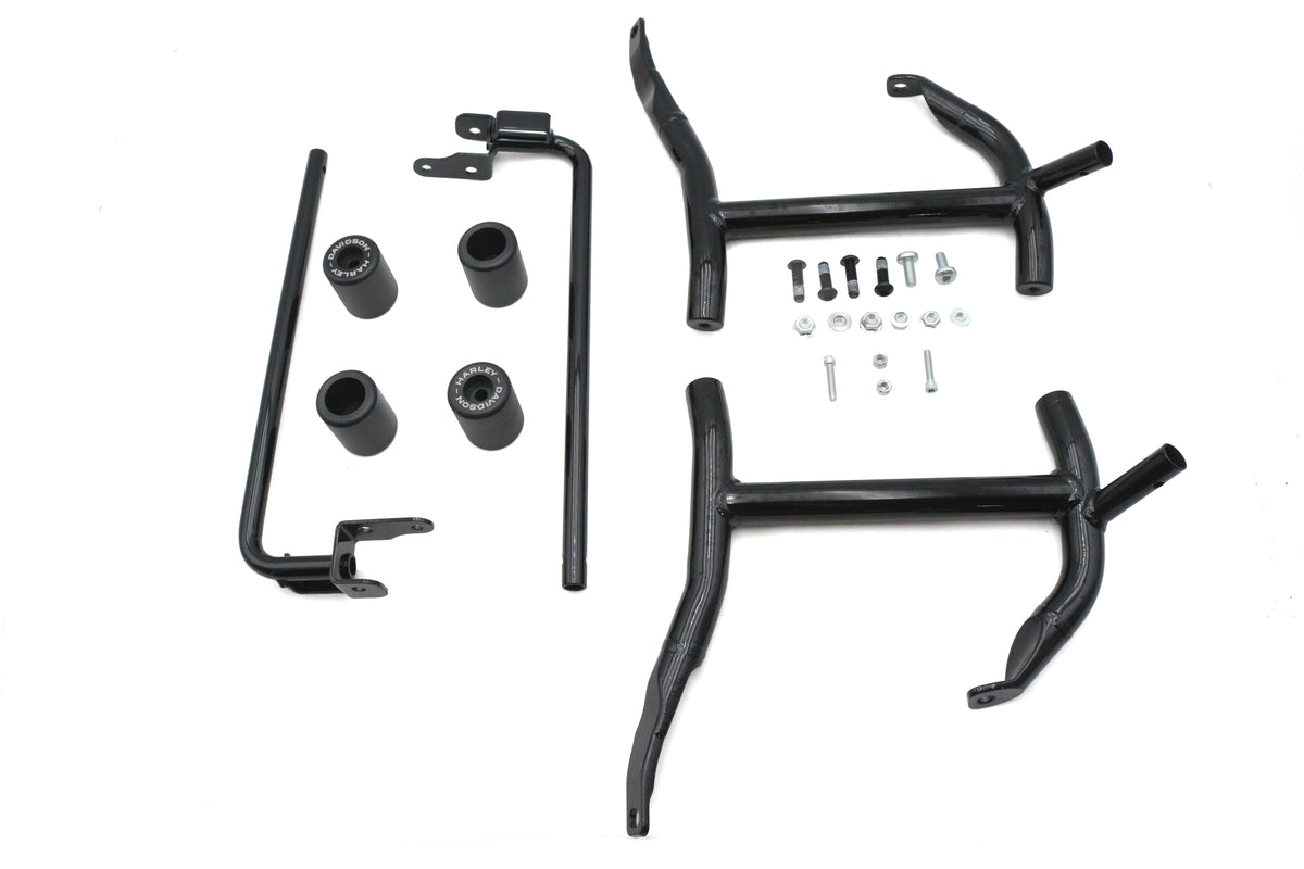 HARLEY OE Saddlebag Guard Kit Gloss Black FLH* 2023 & UP