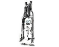 HARLEY FXSTS Inline Spring Fork Assembly Chrome Passend für 1988-2006 FXSTS,