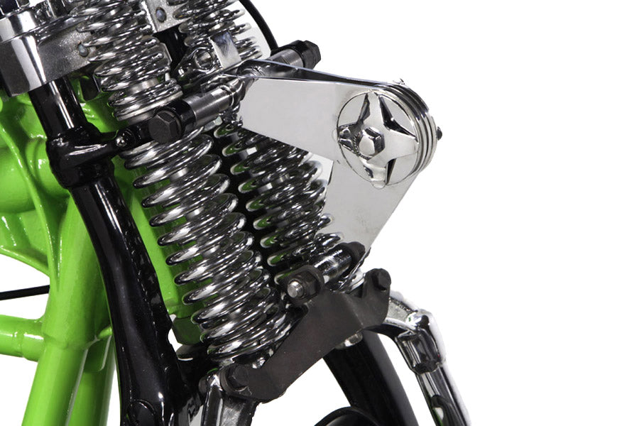 HARLEY Scherenfedergabel Lenkungsdämpfer Kit passend für 1945-1948 FL, 1945-1948 UL, 1945-1952 WL,