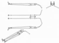 HARLEY Durfee Girder Spring Fork Assembly Fits Custom 0- , application