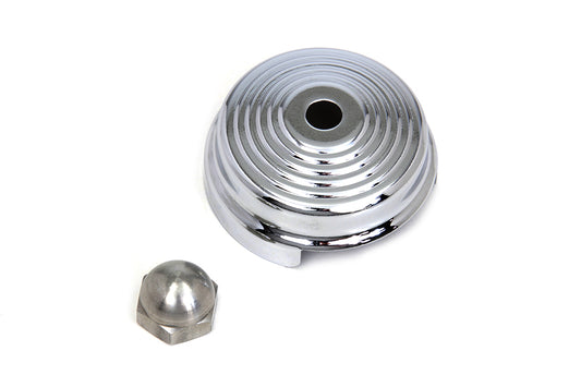 HARLEY Chrome Spring Fork Damper Cover fits 1936-1952 W,  1936-1957 G,  1936-1948 EL,  1941-1948 FL,