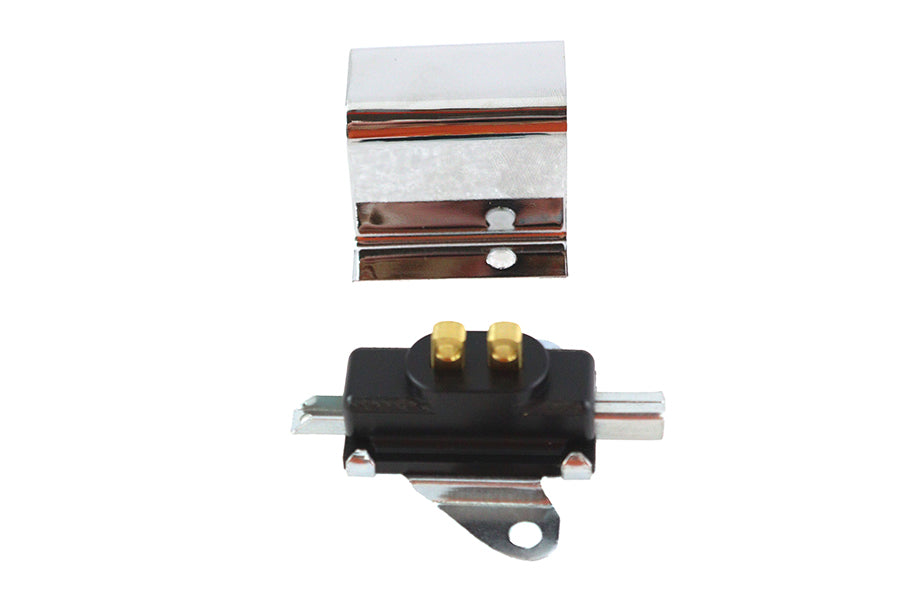 HARLEY Indian Brake Switch with Chrome Cover Fits 1937-1953 Chief,