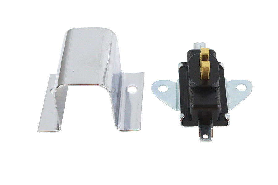 HARLEY Indian Brake Switch with Chrome Cover Fits 1937-1953 Chief,