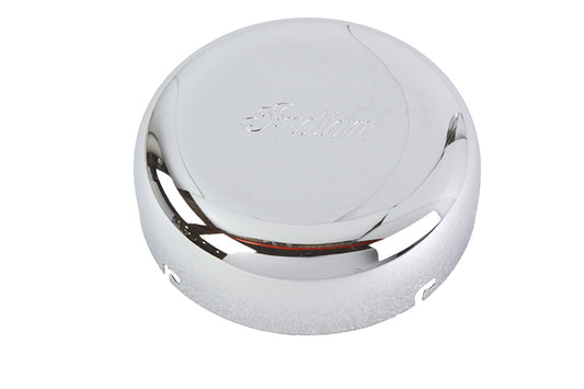 HARLEY 7 inch Script Air Cleaner Cover Chrome Fits 1927-1953 Chief,