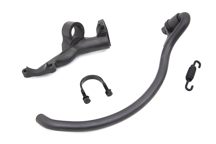 HARLEY Schwarze Jiffy Seitenständer Baugruppe passend für 1936-1952 WL, 1932-1935 RL,