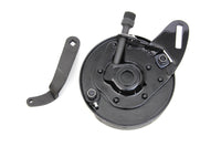HARLEY 45 Zoll schwarze hintere Bremsankerplatten-Baugruppe passend für 1941-1952 W,