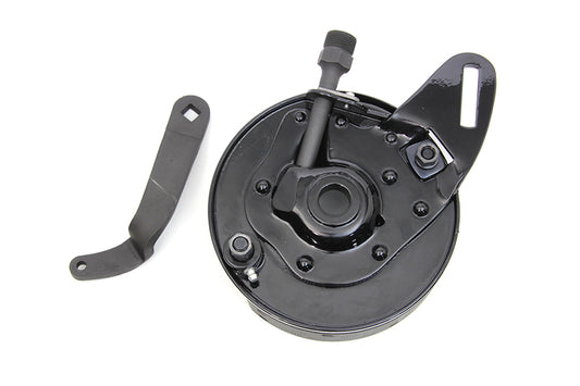 HARLEY 45 inch Black Rear Brake Backing Plate Assembly Fits 1941-1952 W,