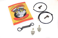 HARLEY 45 Zoll W/G 18mm Replika Zündkerzen-/Kabel-Kit Passt für 1930-1936 VL, 1930-1952 W, 1937-1947 G,