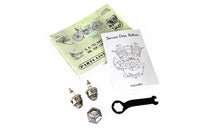 HARLEY JD Zündkerzen- und Teilebuch-Set passend für 1914-1920 F, 1922-1929 J, 1922-1929 JD,
