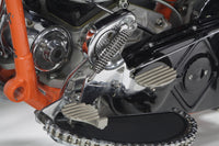 HARLEY Finned Pedalbelag, 3-teiliges Set, passend für 1941-1951 FL, 1936-1940 EL, 1937-1948 UL,