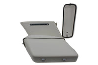 HARLEY Replica White Saddlebag Set fits 1963-1984 FL,