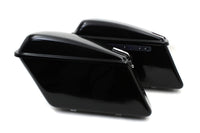 HARLEY Replica Satteltaschen Set schwarz passend für FL Modelle von 1963-1984,