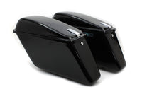 HARLEY Replica Saddlebag Set Black fits 1963-1984 FL,
