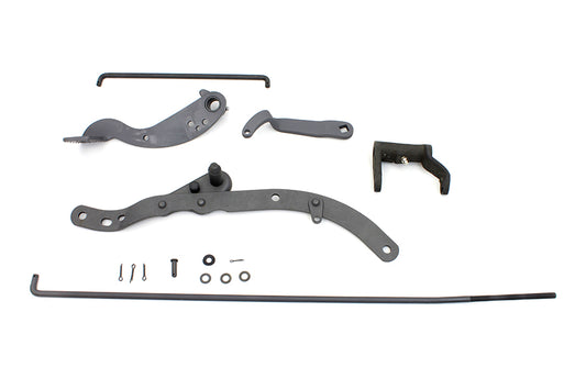 HARLEY 45 inch WL Brake Control Kit Parkerized Fits 1937-1952 W,