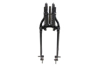 18 inch Inline Spring Fork Assembly Black