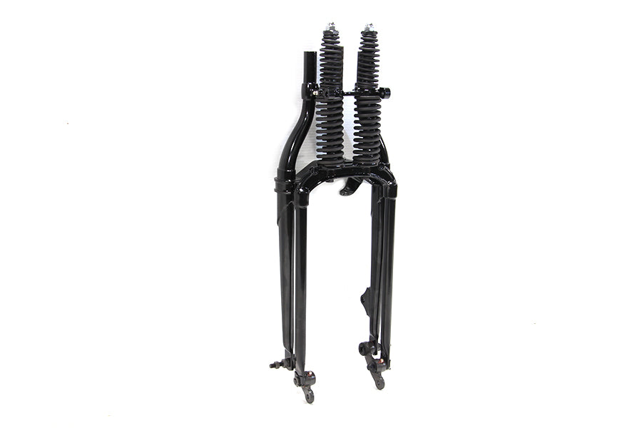 18 inch Inline Spring Fork Assembly Black