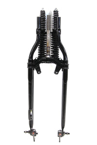 18 inch Inline Spring Fork Assembly Black