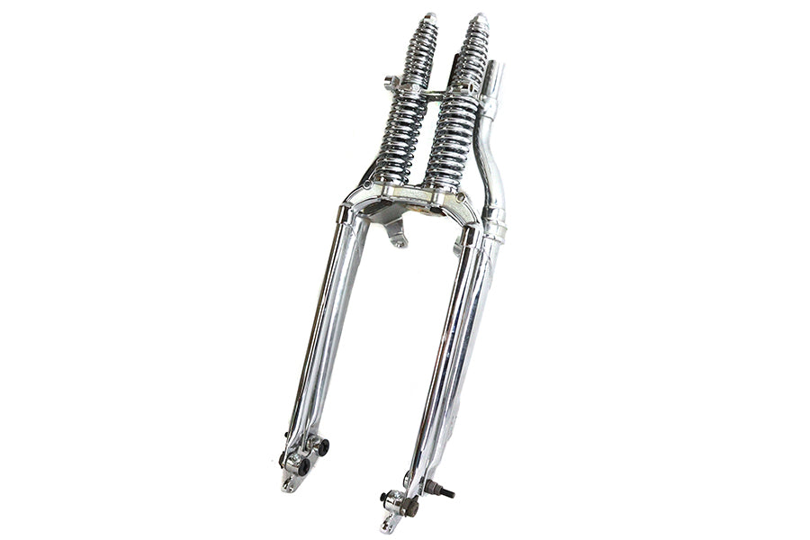 HARLEY 18 inch Spring Fork Assembly Chrome Fits 1936-1952 WL,