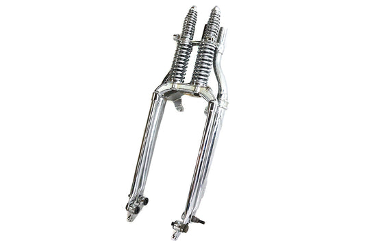 HARLEY 18 inch Spring Fork Assembly Chrome Fits 1936-1952 WL,