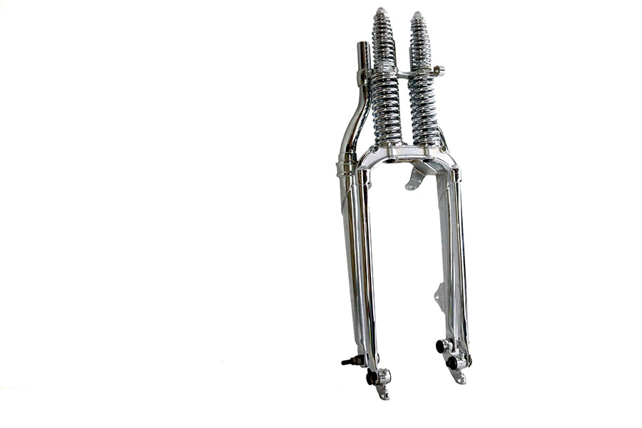 HARLEY 18 inch Spring Fork Assembly Chrome Fits 1936-1952 WL,