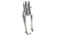 HARLEY 20 inch Spring Fork Assembly Chrome +2 inch Fits 1929-1952 WL,   1937-1952 W,   1937-1957 G,
