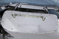 HARLEY Replica Bubble Saddlebag Set White fits 1958-1984 FL,